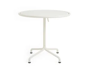 Zahradný stôl Deville Ø80, cream white