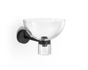 Nástenná lampa Nocturne Bowl, black