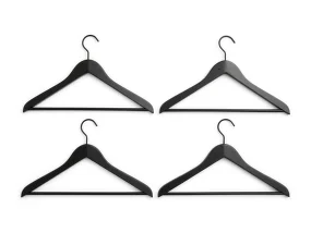Ramienka Smooth Slim with Bar set 4ks, black