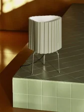 Stolná lampa Canelé 370, almond green
