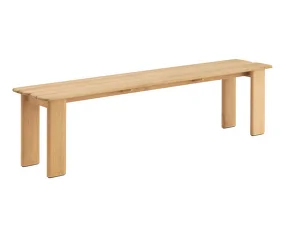Zahradná lavica Assemble 180x36 cm, teak