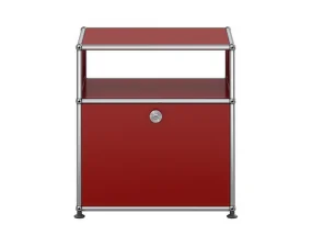 Nočný stolík USM Haller M55, ruby red