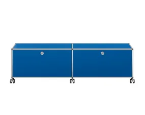 Komoda na kolieskach USM Haller M61, gentian blue