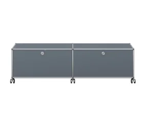 Komoda na kolieskach USM Haller M61, mid-grey