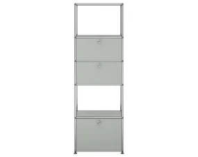 Policová zostava USM Haller M52, light grey