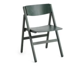 Skladacia stolička Backflip, cedar green lacquered beech