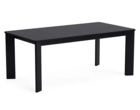 Rozkladací stôl Chisel 630 Rectangular 180x95 cm, black lacquered oak