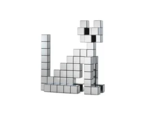 Mačka Panton Cubes, chrome