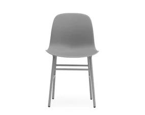 Stolička Form, grey/steel