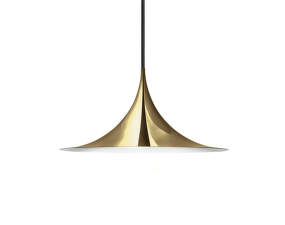 Závesná lampa Semi 30, brass