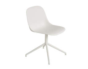 Stolička Fiber Side Chair Swivel Base, natural white