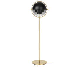 Stojacia lampa Multi-Lite, soft black/brass