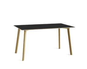 Stôl CPH Deux 210 L140, ink black/oak