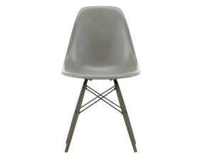 Stolička Eames Fiberglass DSW, raw umber/black maple