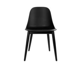 Stolička Harbour Side Chair Wood, black / black oak