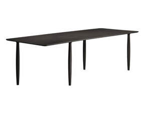 Jedálenský stôl Oku L250, black oak