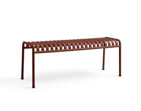 Lavica Palissade Bench, iron red
