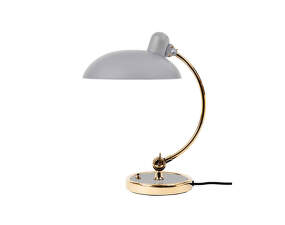 Stolná lampa Kaiser Idell Luxus, easy grey / brass