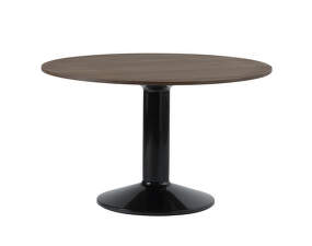 Stôl Midst Ø120, dark oak/black