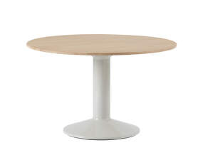 Stôl Midst Ø120, oak/grey
