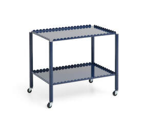 Servírovací stolík Arcs Low, steel blue