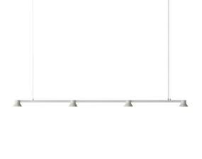 Závesná lampa Hat Lamp Linear Large, warm grey