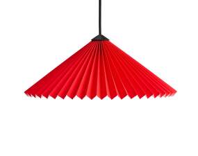 Závesná lampa Matin 380, bright red