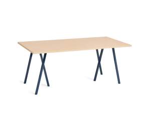 Jedálenský stôl Loop Stand Table 180, oak/deep blue
