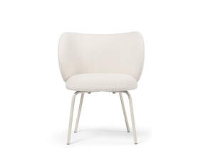 Jedálenská stolička Rico Nordic Bouclé, off-white/cashmere