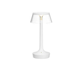 Prenosná lampa Bon Jour Unplugged, white/transparent