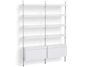 Policový systém Pier kombinácia 122, white