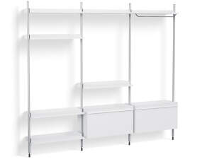 Policový systém Pier kombinácia 1093, white