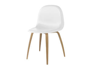 Stolička 3D Dining Chair, white cloud/oak