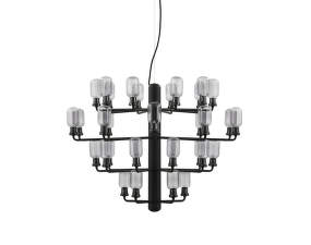 Luster Amp Chandelier Large, smoke/black