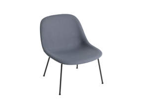 Kreslo Fiber Lounge Chair, tube base, blue