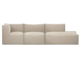 3-miestna otvorená modulárna sofa Catena, Cotton Linen