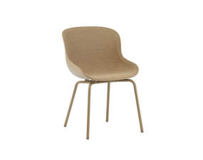 Čalúnená jedálenská stolička Hyg Chair Steel, sand/main line flax
