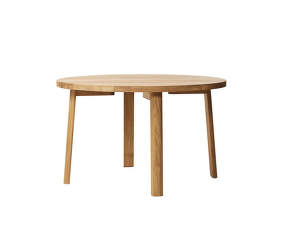 Jedálenský stôl Ease Ø120 cm, solid oak