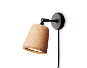 Nástenná lampa Material Wall Lamp, natural cork