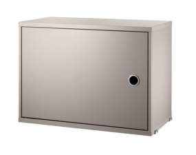 Komoda String Cabinet with swing door, beige