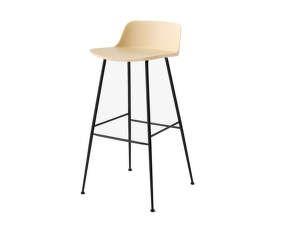 Barová stolička Rely HW86, black/beige sand