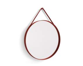 Zrkadlo Strap Mirror 70cm, red