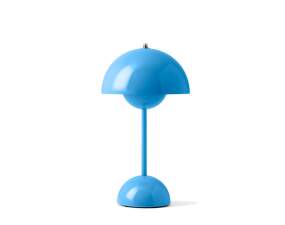 Prenosná lampička Flowerpot VP9, swim blue
