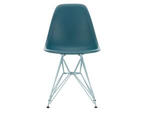 Stolička Eames DSR RE, sea blue / sky blue