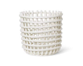 Organizér Ceramic Basket XL, off-white