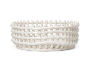 Misa Ceramic Centrepiece, off-white