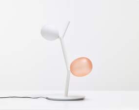 Stolová lampa Ivy Table PC1131, triplex opal & light pink / white