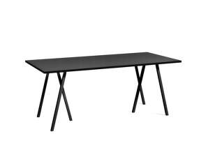Jedálenský stôl Loop Stand Table 180, black