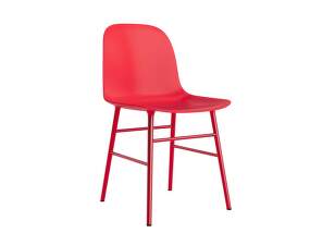 Stolička Form, bright red/bright red