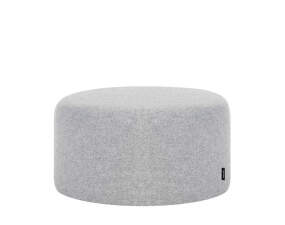 Pouf Folk Low, univerzal grey wool